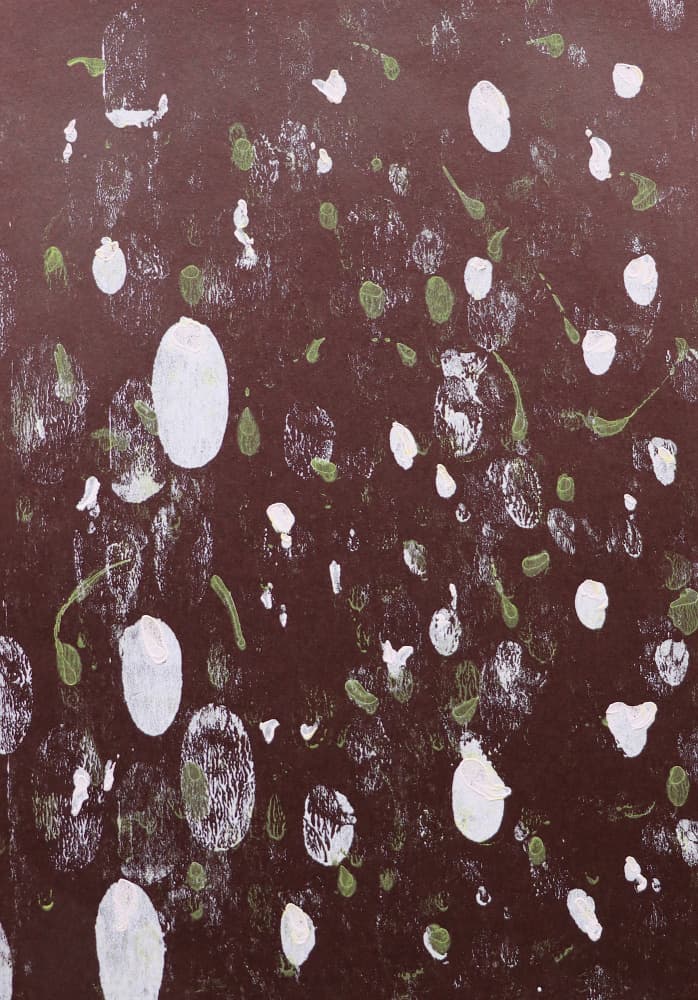 Moody Botanical Abstract by Santhosh ch — canvas wall art