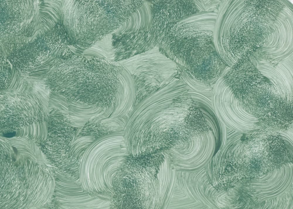 Green Swirling Texture by Maira Ribena — canvas wall art