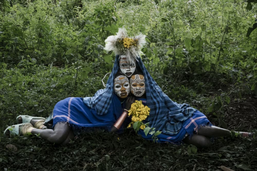 Mysterious Masked Form by Elena Molina — canvas wall art