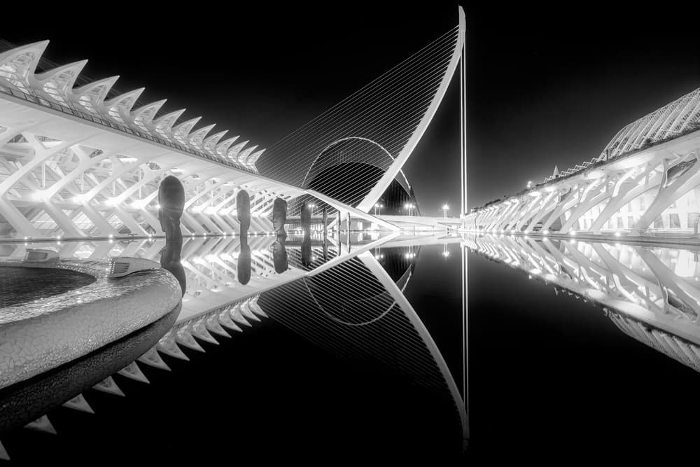 Modern Night Reflection by Marc Huybrighs — canvas wall art