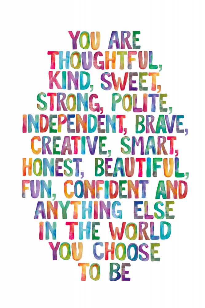 Vibrant Inspirational Quote by Brett Wilson — canvas wall art