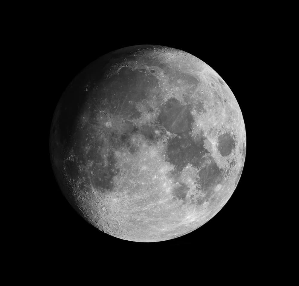 Bright Lunar Orb by David Dayag — canvas wall art