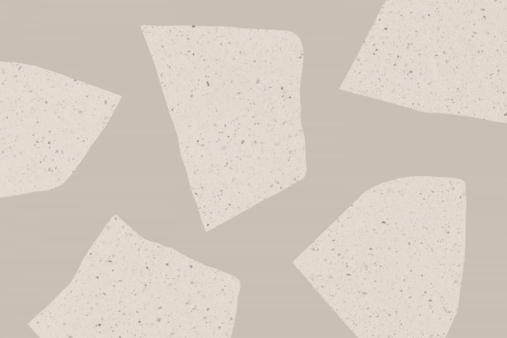Irregular Light Beige Shapes by uplusmestudio — canvas wall art