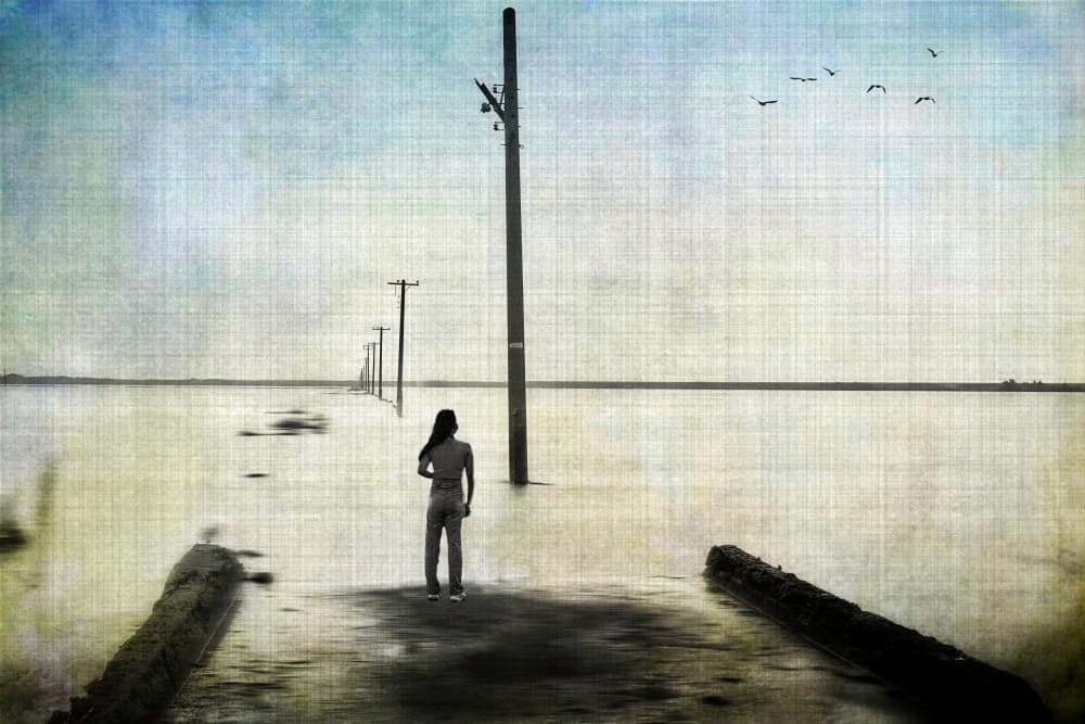Solitude in Still Waters by MingLun Tsai (蔡明倫) — canvas wall art