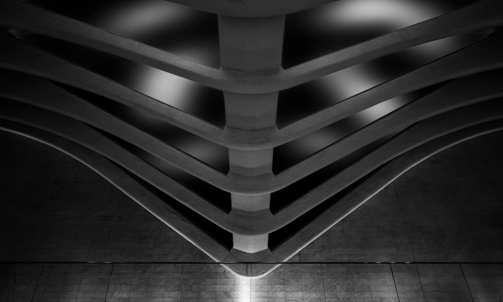 Abstract Concrete Flow by Jean Vandijck — canvas wall art