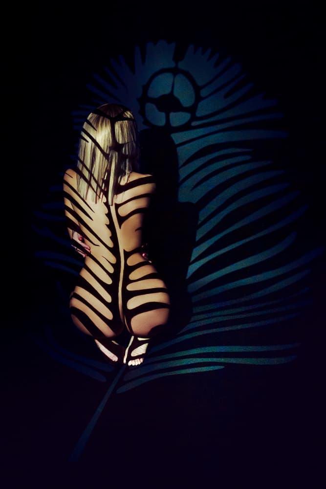 Stripes and Shadow by Ruslan Bolgov — canvas wall art