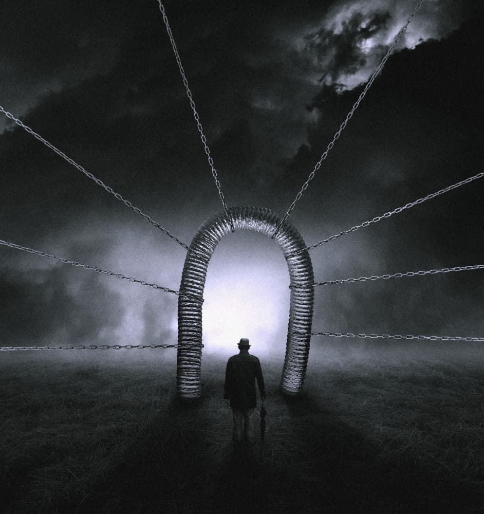 Solitary Path Forward by Hari Sulistiawan — canvas wall art