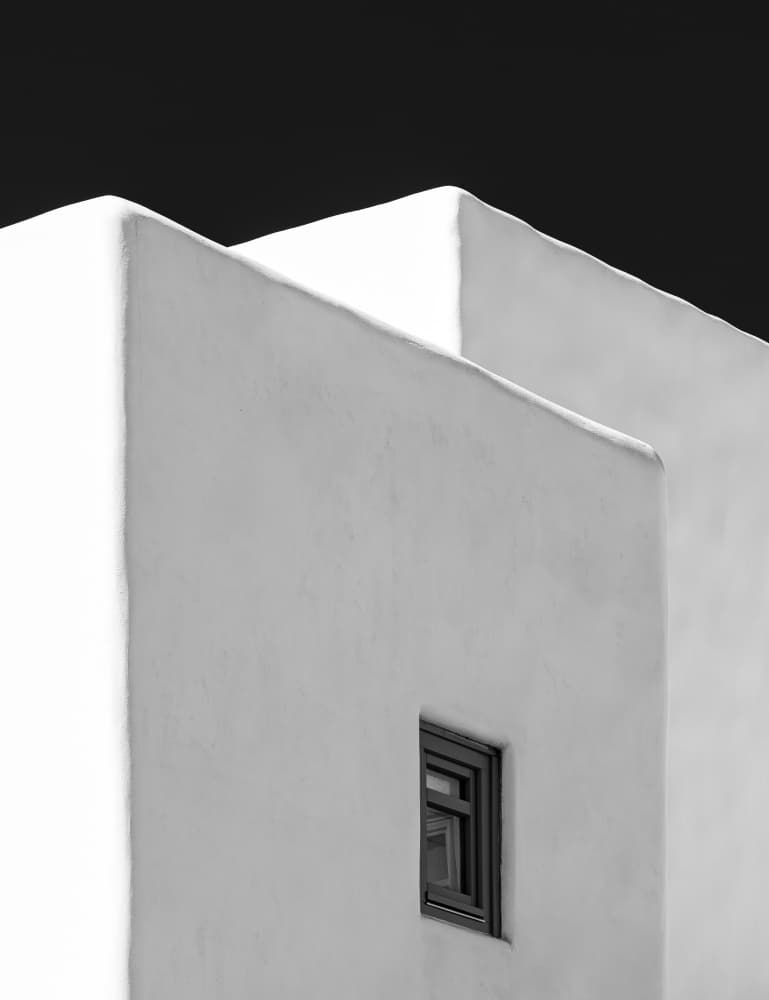 Minimalist White Walls by Markus Auerbach — canvas wall art