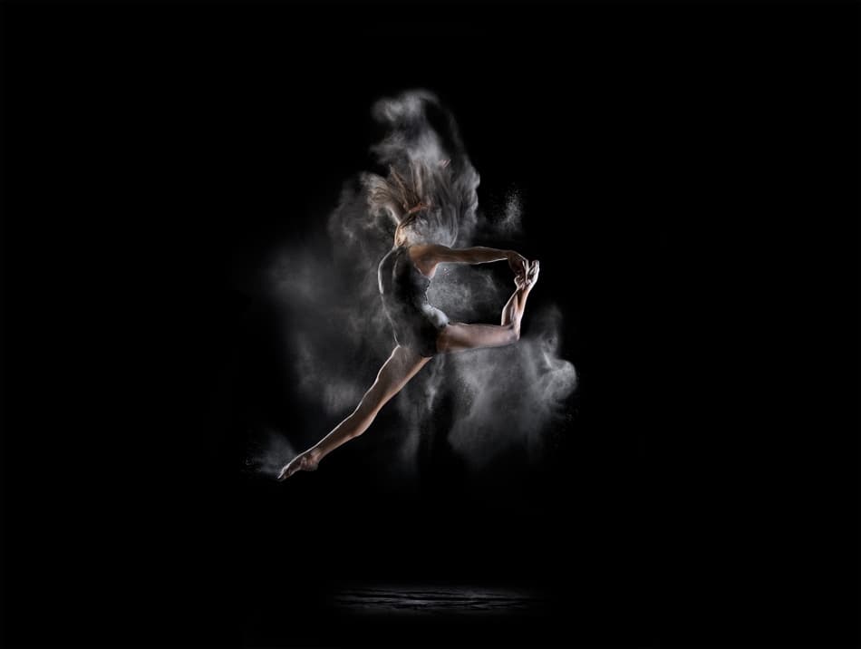 Powder Dancer's Leap by Marco Petracci — canvas wall art