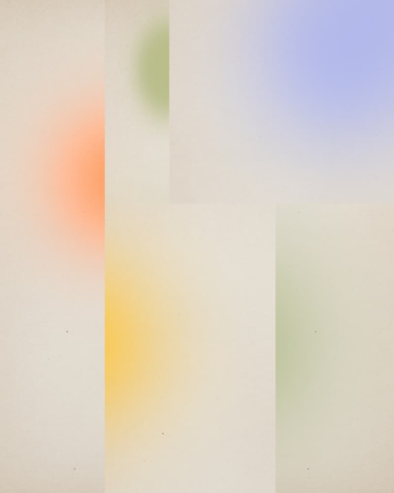 Blurred Pastel Gradients by Diana Jahns — canvas wall art