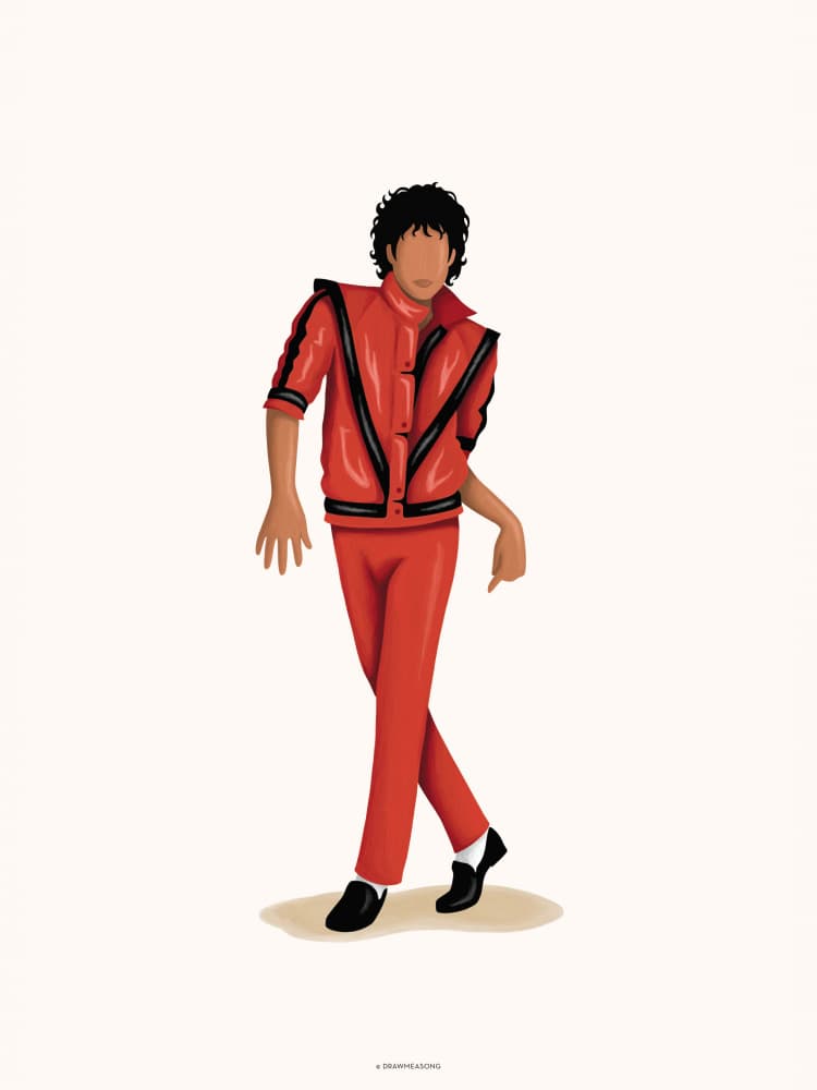 Iconic Red Suit by Nour Tohme — canvas wall art