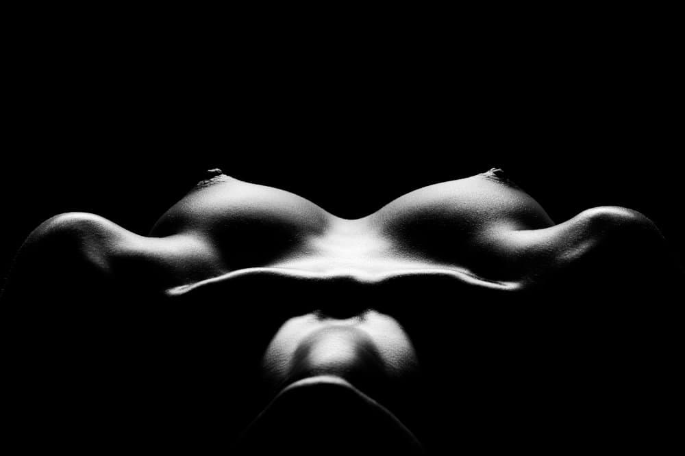 Nude Form Reflected by Leonid Markachev — canvas wall art