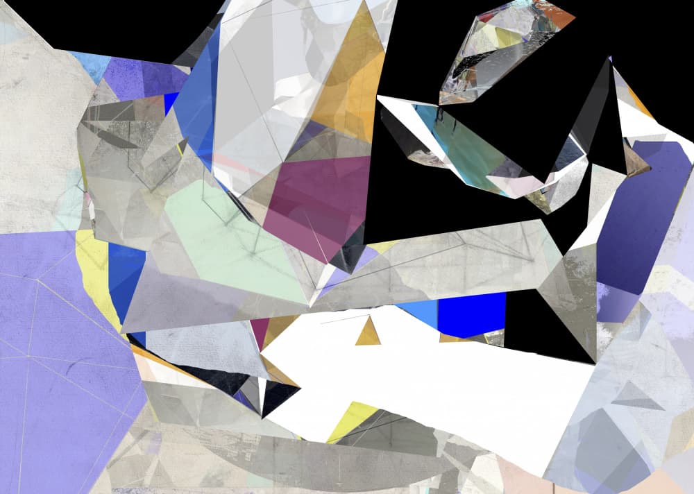 Dynamic Geometric Shapes by Stefan Fransson — canvas wall art