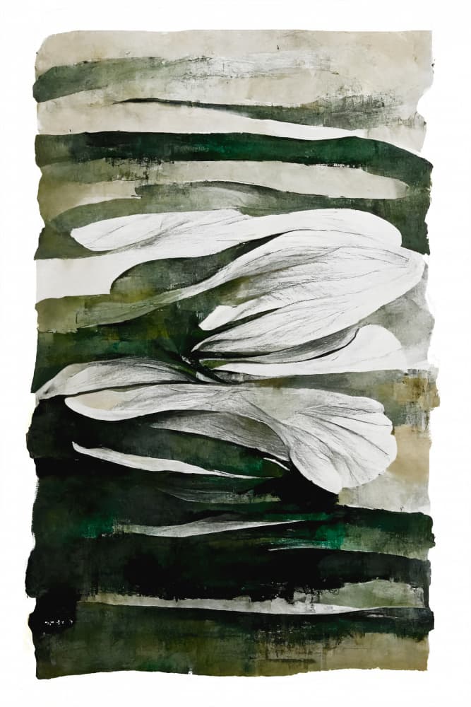 Whispering Petals by Treechild — canvas wall art