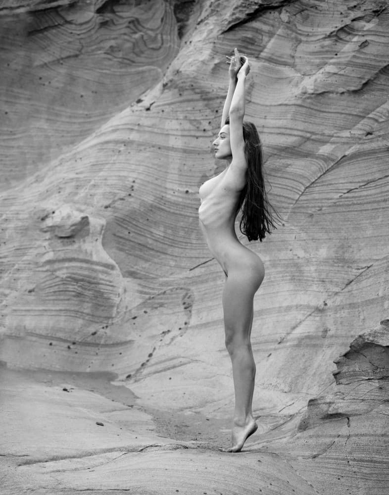 Graceful Nude Figure by Joan Gil Raga — canvas wall art