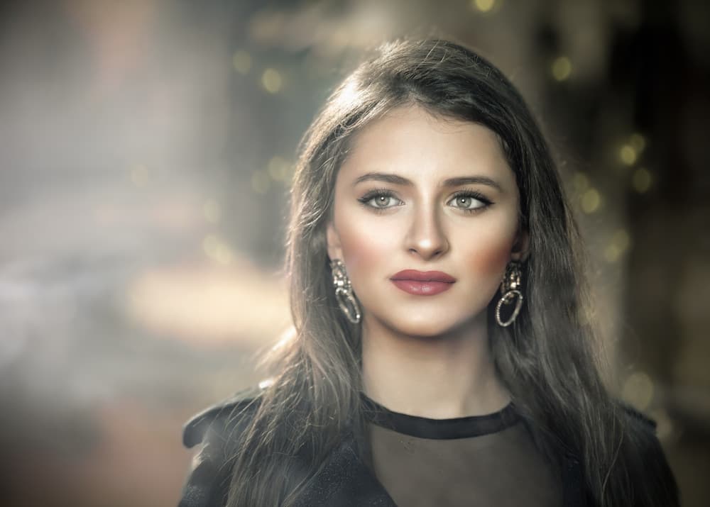 Elegant Beauty Portrait by Cristian Pavel — canvas wall art