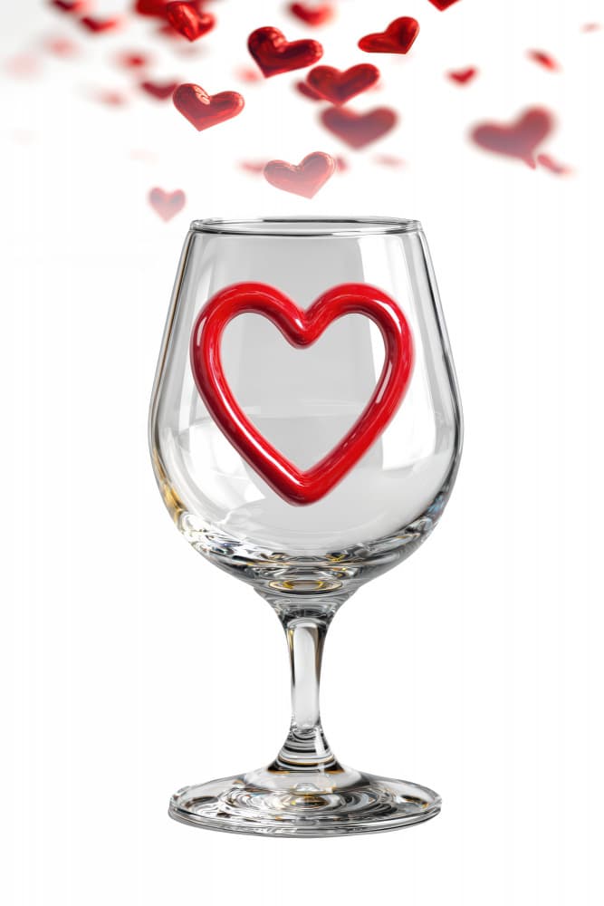 Love in a Glass by Rafal Kulik — canvas wall art