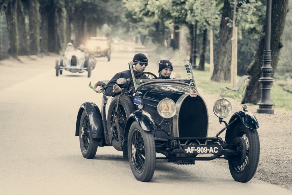 Classic Car Rally by Donato Bellomo — canvas wall art