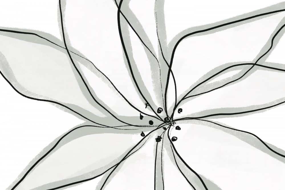 Fragile Flower by uplusmestudio — canvas wall art