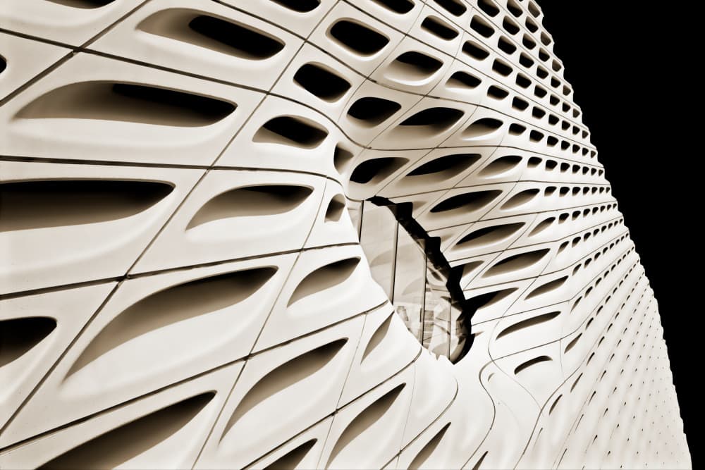 Sculptural Facade Design by Zhijian Wu — canvas wall art