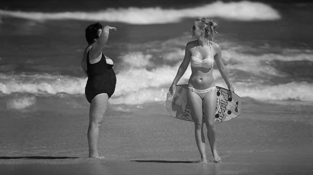 Beach Day Skimboard by Emanuel Papamanolis — canvas wall art