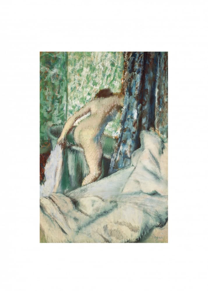 The Morning Bath No.2 by Edgar Degas — canvas wall art