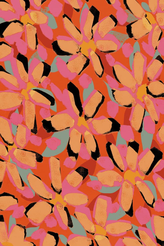 Petal Symphony by Treechild — canvas wall art