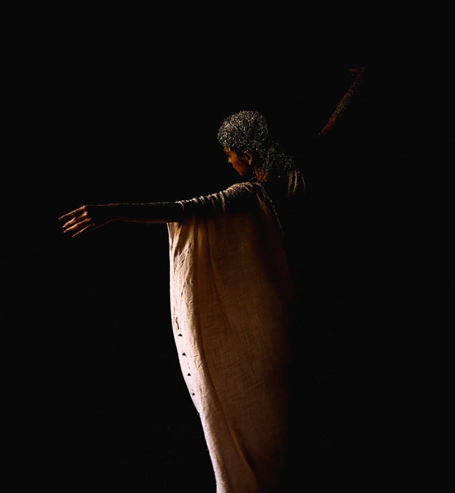 Woman in Light by Rae Zhang — canvas wall art