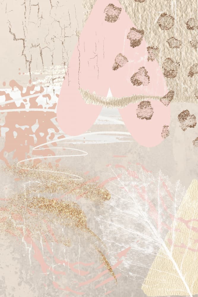 Abstract Gold Blush by Sally Ann Moss — canvas wall art