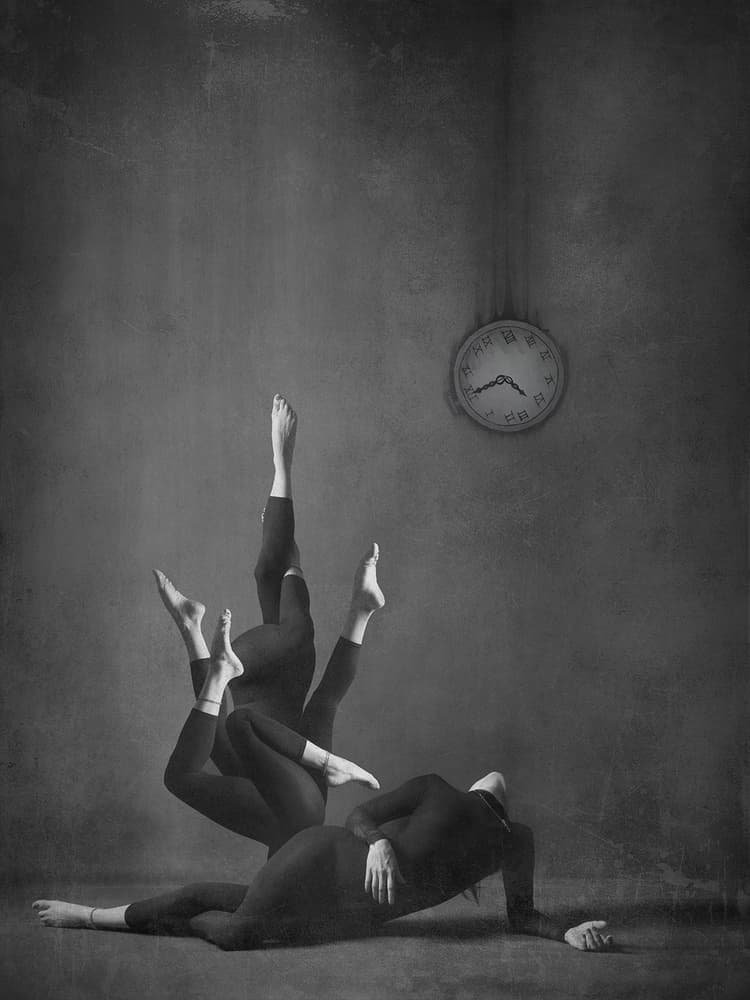 Dance of Time by Moein Hasheminasab — canvas wall art