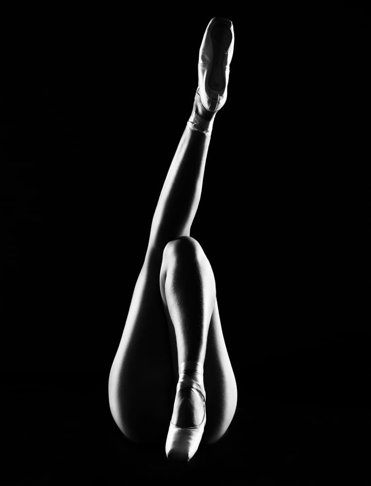 Graceful Ballet Form by Jackson Carvalho — canvas wall art