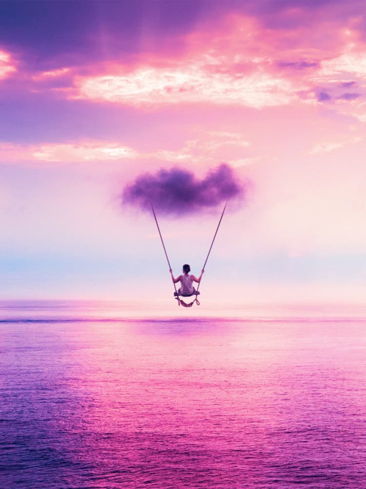 Cloud Swing Dream by Ritvik takkar — canvas wall art