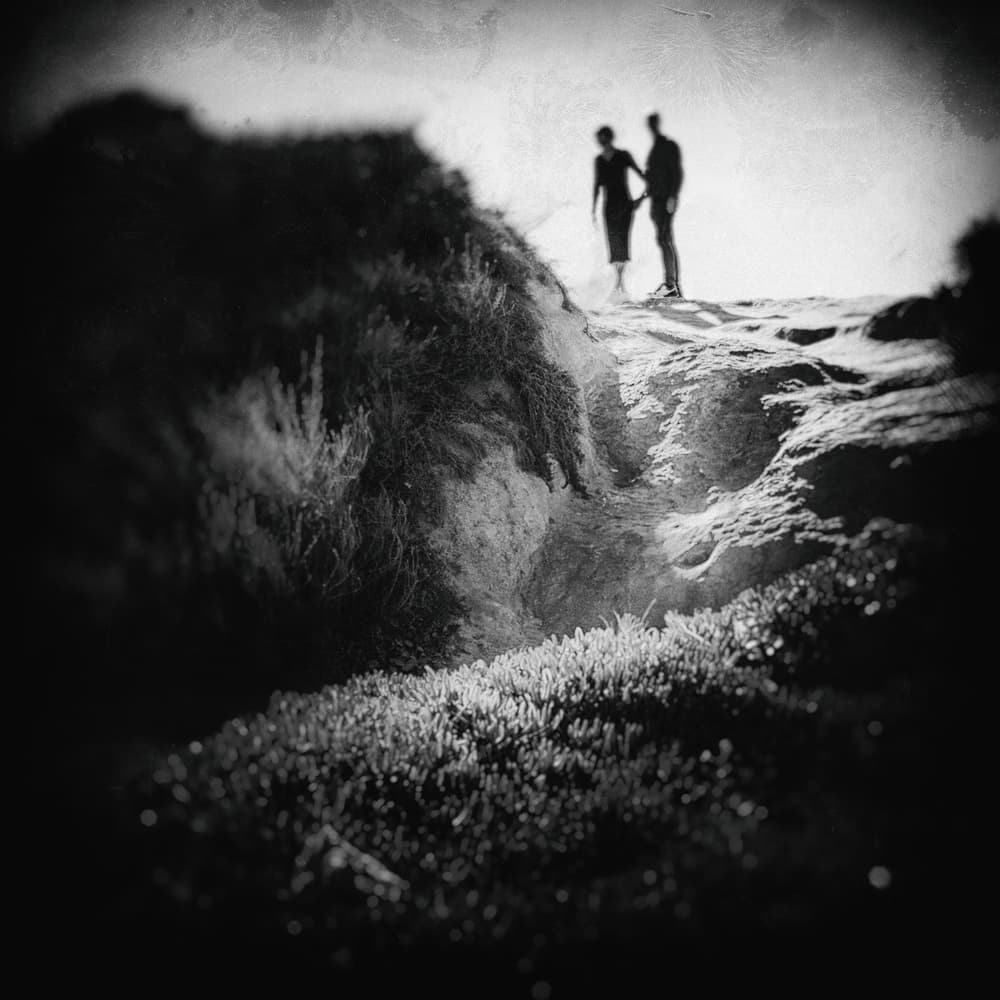 Coastal Path Romance by Ina Tänzer — canvas wall art