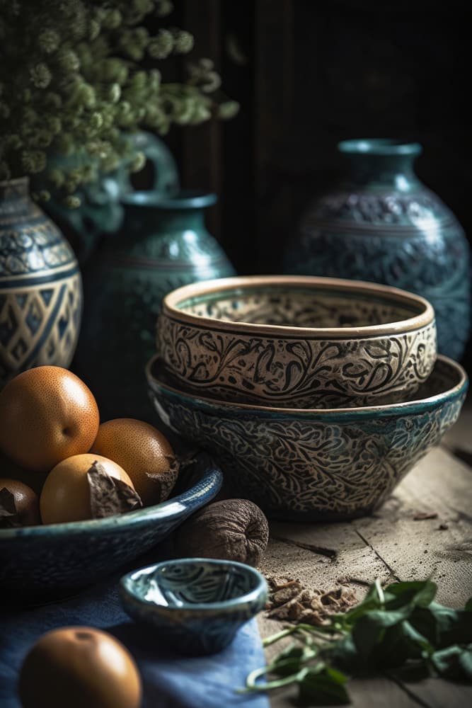 Ornate Still Life by Treechild — canvas wall art