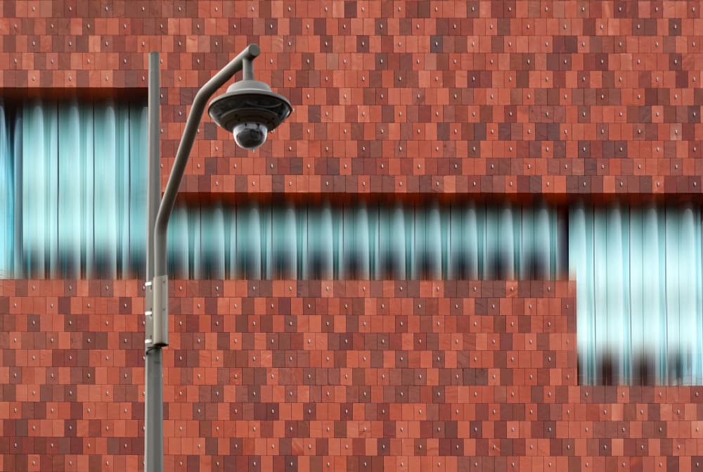 Urban Surveillance Geometry by Hans-Wolfgang Hawerkamp — canvas wall art