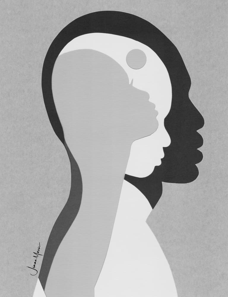 Generational Profiles by Jemma Morris — canvas wall art