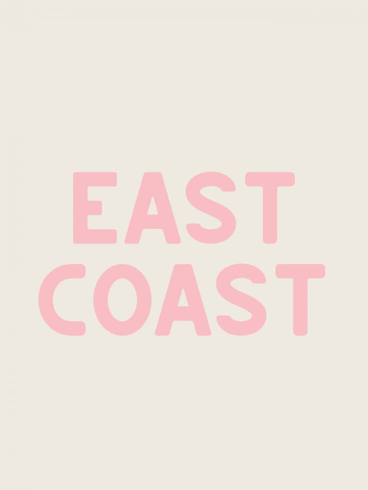 East Coast Vibes by Jolly and Dash — canvas wall art