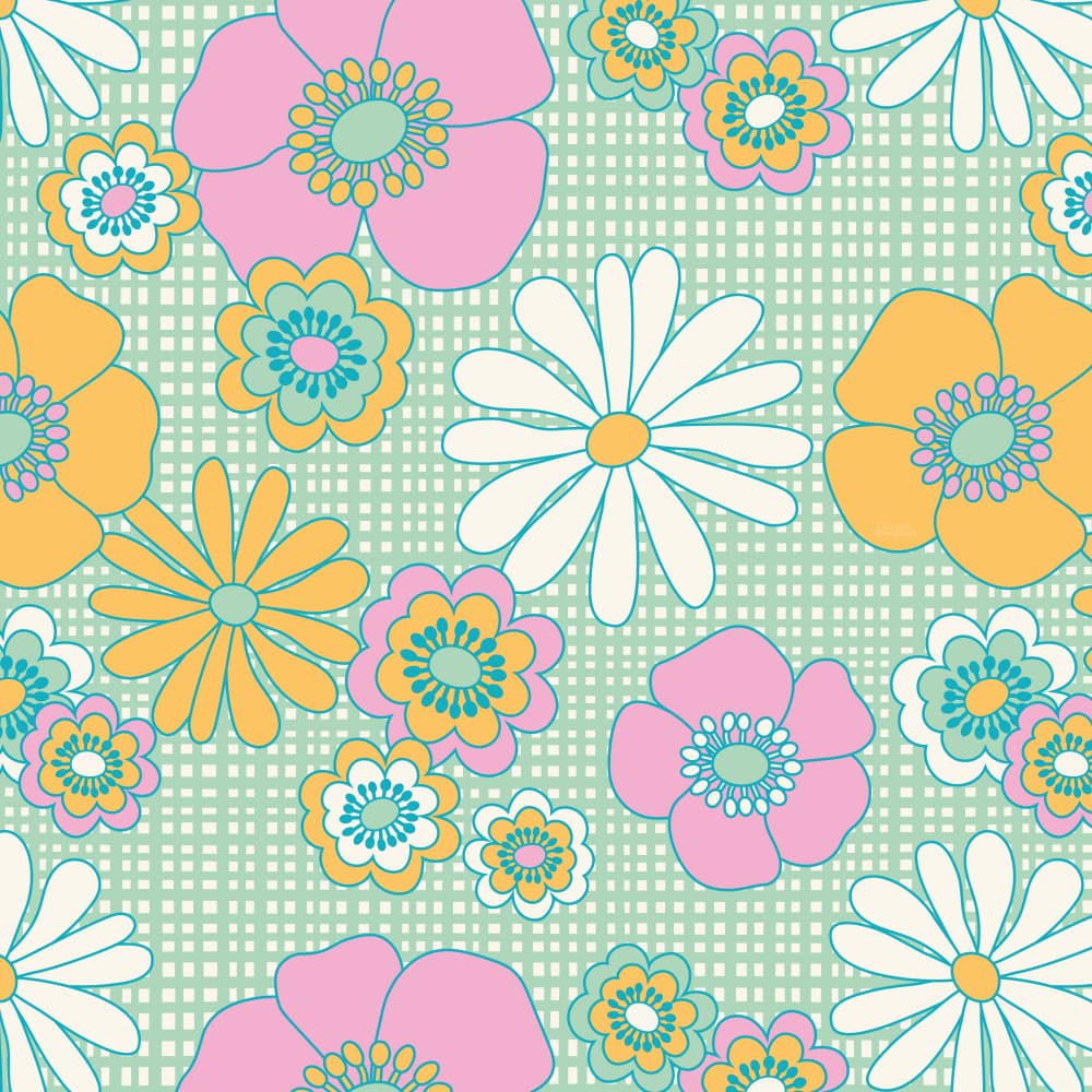 Garden Party by Carrie Cantwell — canvas wall art