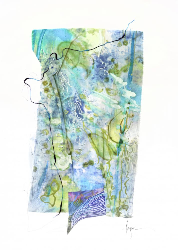 Mystical Waterscape by Dorothy Fagan — canvas wall art