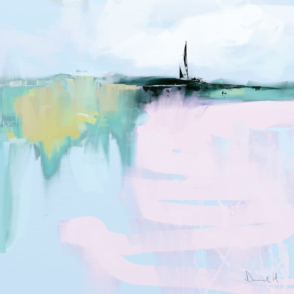 Horizon by Dan Hobday — canvas wall art
