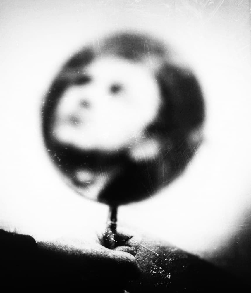 Ghostly Face Reflection by Emilian Avramescu — canvas wall art