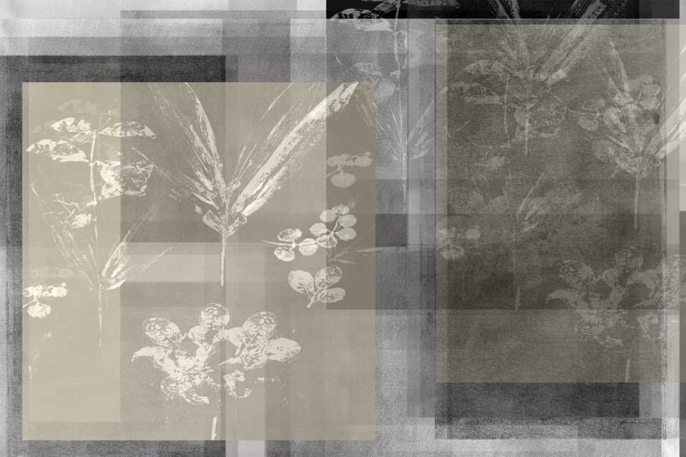 Layered Botanical Abstract