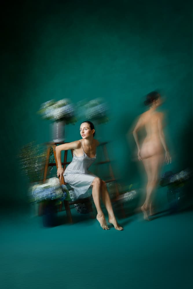 Ethereal Green Dream by Amalya Shandelman — canvas wall art