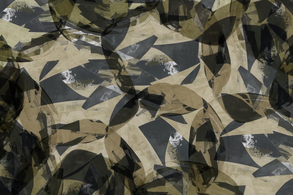Earthy Abstract Forms by cartissi — canvas wall art