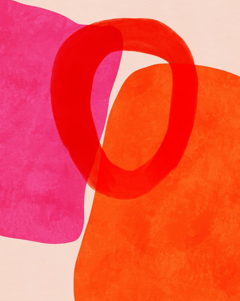Painted Lines 5 Kopie by Ana Rut Bre — canvas wall art