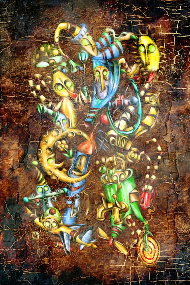 Whimsical Fantasy Creatures by Rafal Kulik — canvas wall art