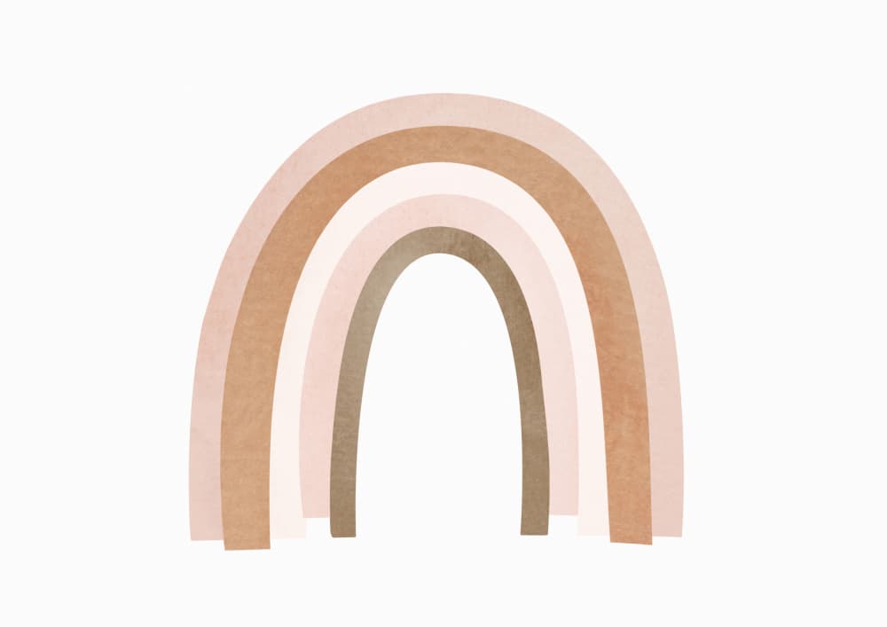 Little Rainbow by Kathrin Pienaar — canvas wall art
