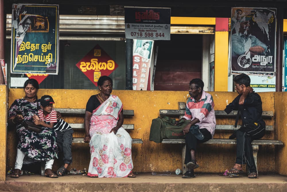 South Asian Street Scene by Marco Tagliarino — canvas wall art