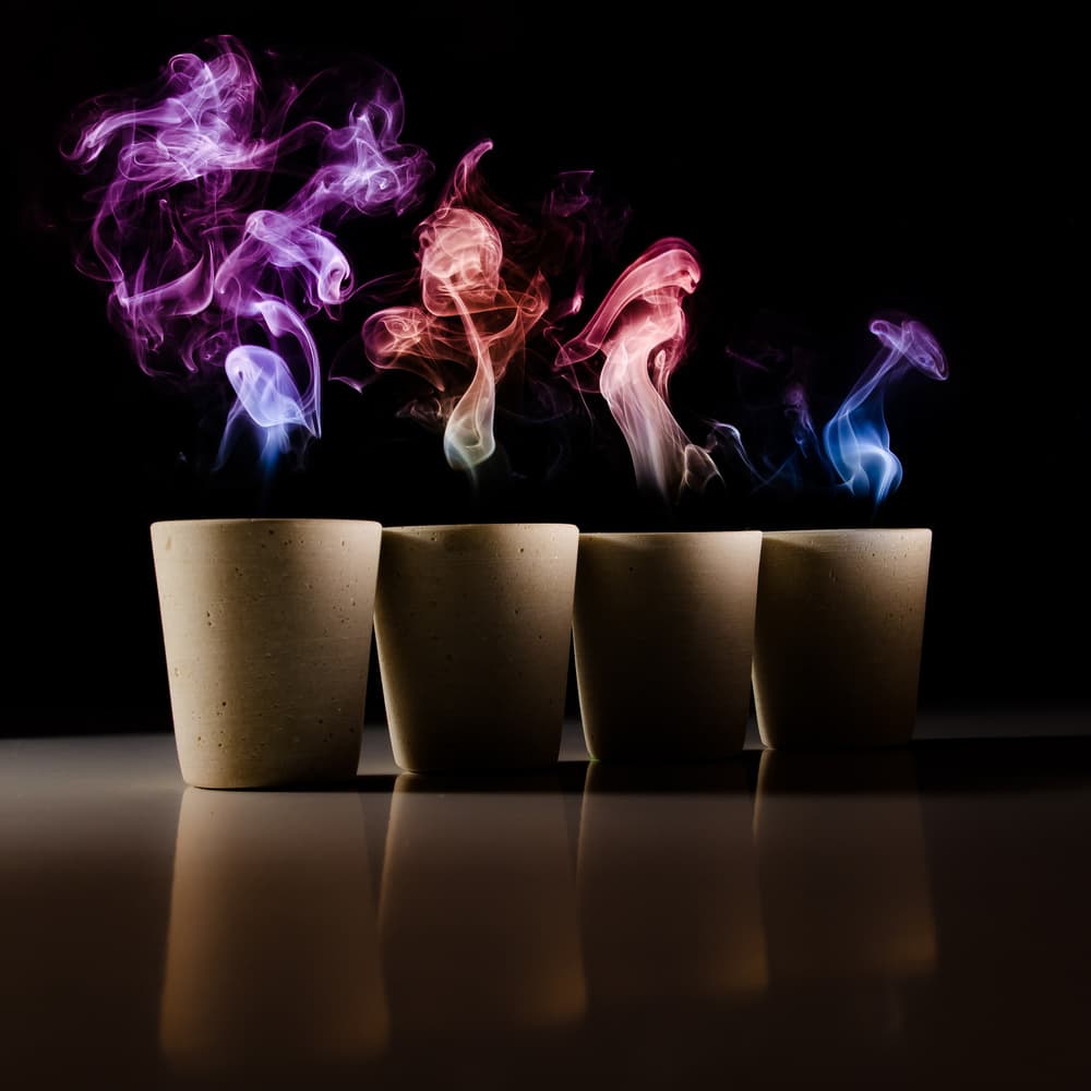 Colorful Smoke Vessels by Marc Huybrighs — canvas wall art