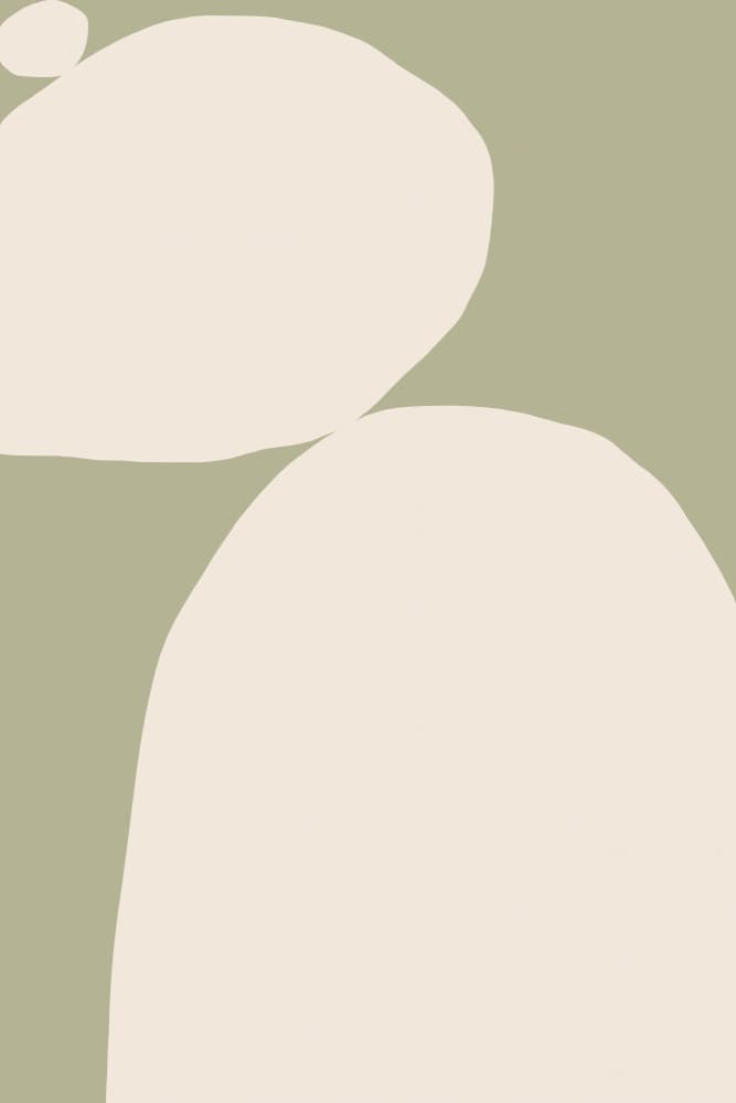 Balanced Organic Forms by Treechild — canvas wall art